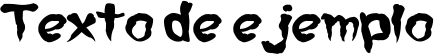 Image preview of font Notorious