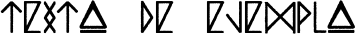 Image preview of font ODINS SPEAR