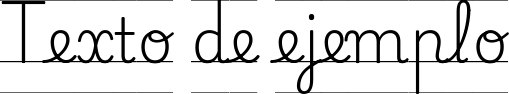 Image preview of font Playwrite ES Guides