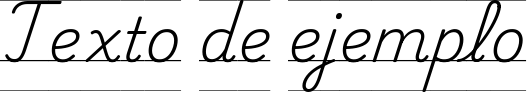 Image preview of font Playwrite IE Guides