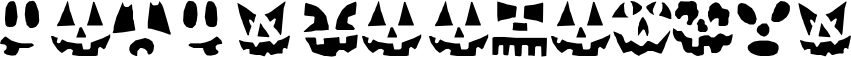 Image preview of font Punkinhead