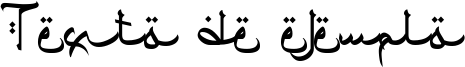 Image preview of font Qiyamu Ramadhan