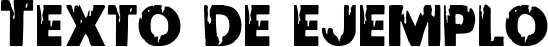 Image preview of font Red Undead