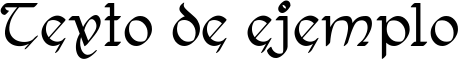 Image preview of font Rostock Kaligraph