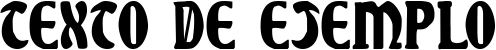 Image preview of font Sable Lion
