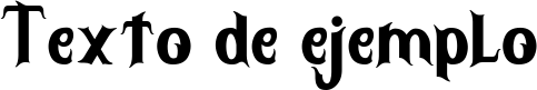 Image preview of font Sangkury