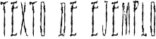 Image preview of font Scar Bleed