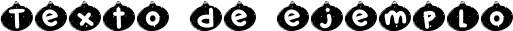 Image preview of font Snow Bells