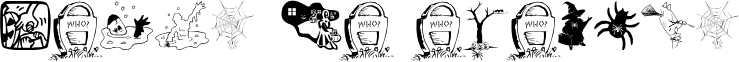 Image preview of font SpidersClub