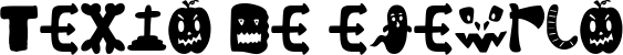 Image preview of font Spooky Market