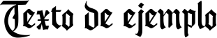 Image preview of font Standrag