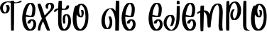 Image preview of font Stocking Stuffer