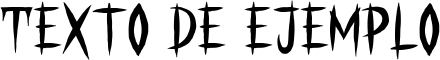 Image preview of font STRANGER CREATURE