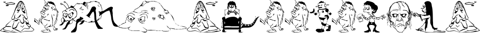 Image preview of font StrangersInTheNightTwo
