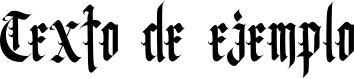 Image preview of font stunegart