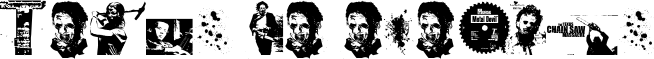 Image preview of font Survival Horror