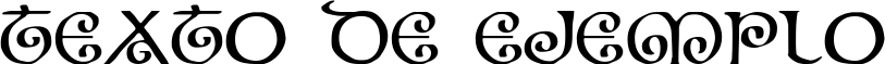Image preview of font The Shire Expanded