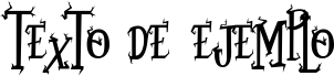 Image preview of font Twig Alleric
