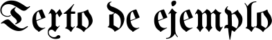 Image preview of font UnifrakturMaguntia
