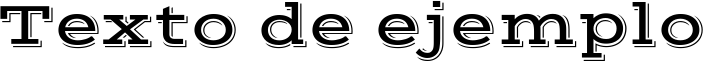 Image preview of font Vast Shadow